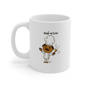 AOL His Made w/Love Cup of Love Mug 11 oz