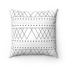 Load image into Gallery viewer, AOL Geometric Imperfection Comfort Spun Polyester Square Pillow