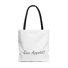 Load image into Gallery viewer, AOL Her Made w/Love Bon Appetit Tote Bag