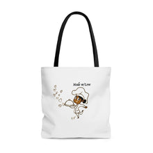 Load image into Gallery viewer, AOL Her Made w/Love Bon Appetit Tote Bag