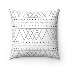 Load image into Gallery viewer, AOL Geometric Imperfection Comfort Spun Polyester Square Pillow